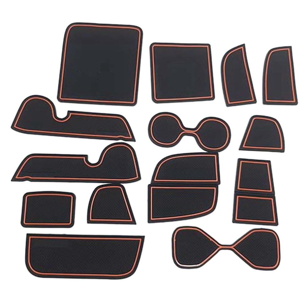 15Pcs Gate Slot Pad for -V Vezel 2021 2022 Accessories-image-OPC-PJ58HSP-NEW