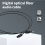 1m 3ft Toslink para Mini Plug 3,5mm Digital Óptico SPDIF 4