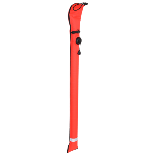 1M Scuba Diving Inflatable Float Signal Tube Sausage,Red 1