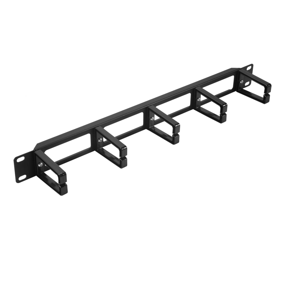 19 Inch 1U Rack Cabinets Cable Management Network Organizer Hollow 4712314185033