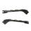 1Pair Right & Left Rear Bumper Cover Retainer Bracket Set 1