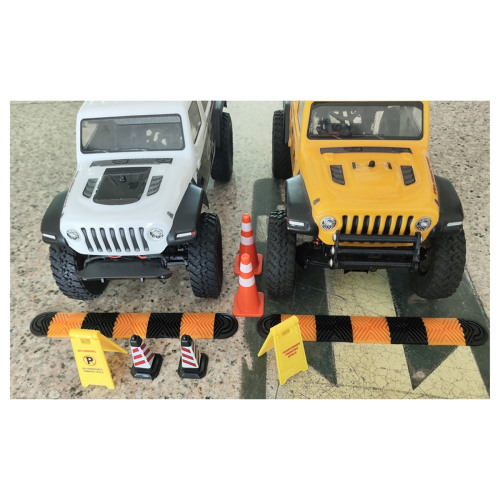 1Pcs 1:18 Simulation Deceleration Belt/Speed Hump Scene Accessories