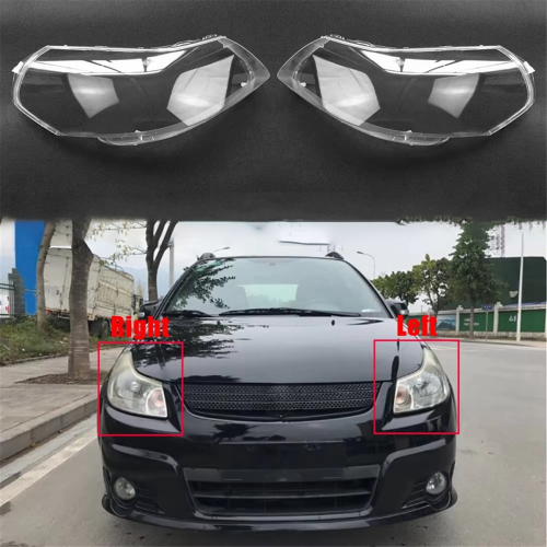 1 par de lentes de farol dianteiro para SX4 2006-2016 2