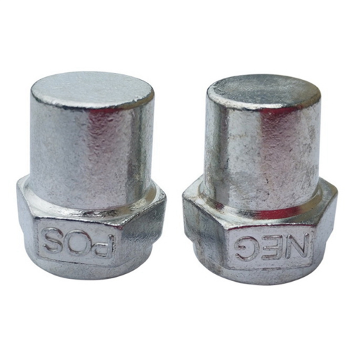 1Pair 3/8inch Thread Positive Negative Battery Post Terminal Adapters 1