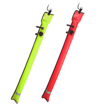 1M Scuba Diving Inflatable Float Signal Tube Sausage,Red
