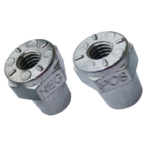 1Pair 3/8inch Thread Positive Negative Battery Post Terminal Adapters 2