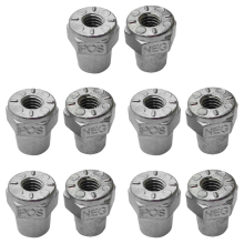 1Pair 3/8inch Thread Positive Negative Battery Post Terminal Adapters