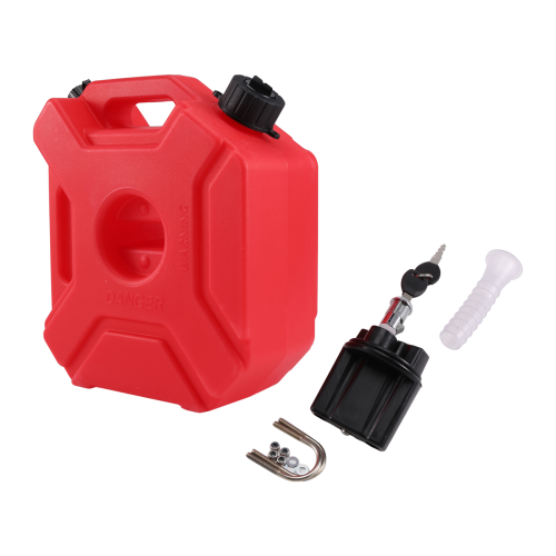 1Set 5L Fuel Tanks Plastic Car Mount Motorcycle Gas Can 1