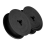 1Pcs GR4 Typewriter Ribbon Typewriter Ribbon (Black) 1