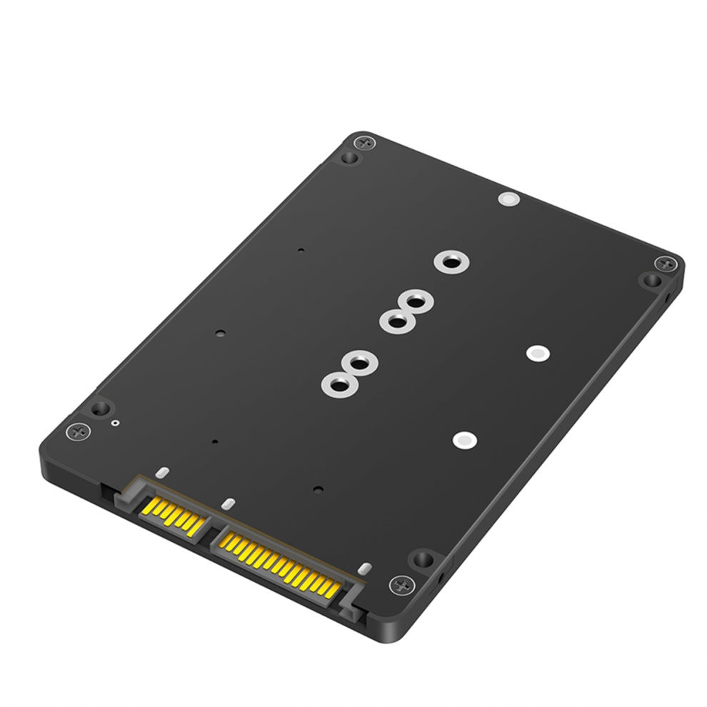 2 In 1 Ssd Adapter Combine M.2 Ngff Key B & Msata To 2.5Inch Adapter 4712314199665
