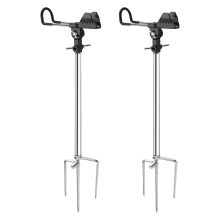 2 Pack Fishing Rod Holders for Bank Fishing