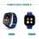 Pacote com 2 bases de carregamento compatíveis com Watch 1 2 3 3