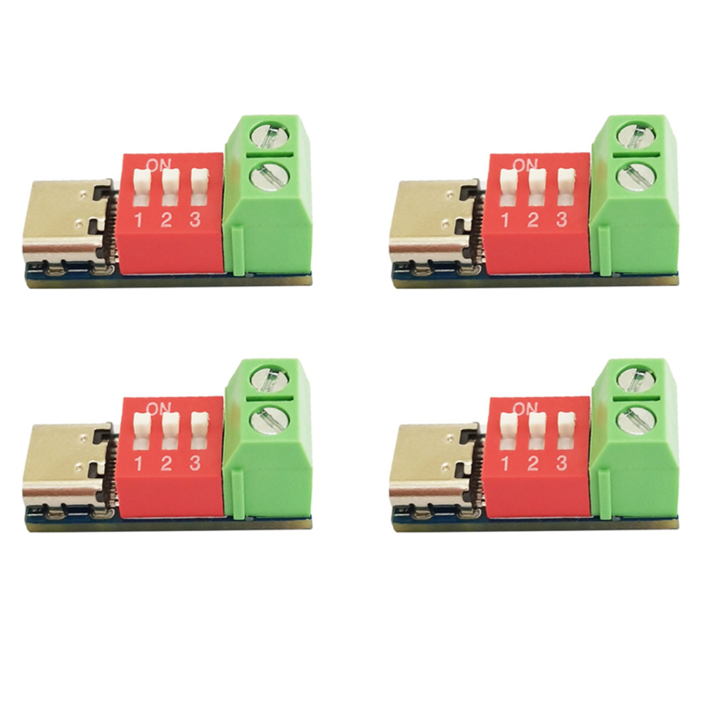 1Pcs Type-C Pd Qc Trigger 5V-20V Dc Adjustable Voltage Power Module 4712314198866