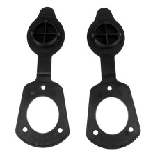 2 peças de junta de suporte de vara de pesca e kit de junta adequados para montagem embutida