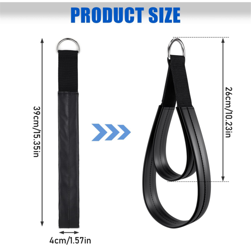 2 PCS Pilates Straps, Pilates Double Loop Straps for Reformer 2