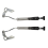 2 Pair Auto Side Sliding Window Spring Kit Accessories for 3