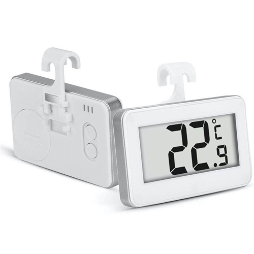 2 Pcs Fridge Thermometer, LCD Display Fridge Temperature 1