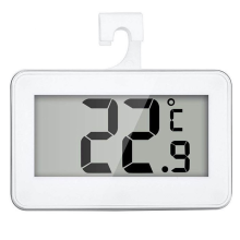 2 Pcs Fridge Thermometer, LCD Display Fridge Temperature