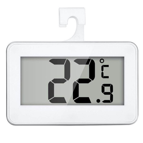 2 Pcs Fridge Thermometer, LCD Display Fridge Temperature