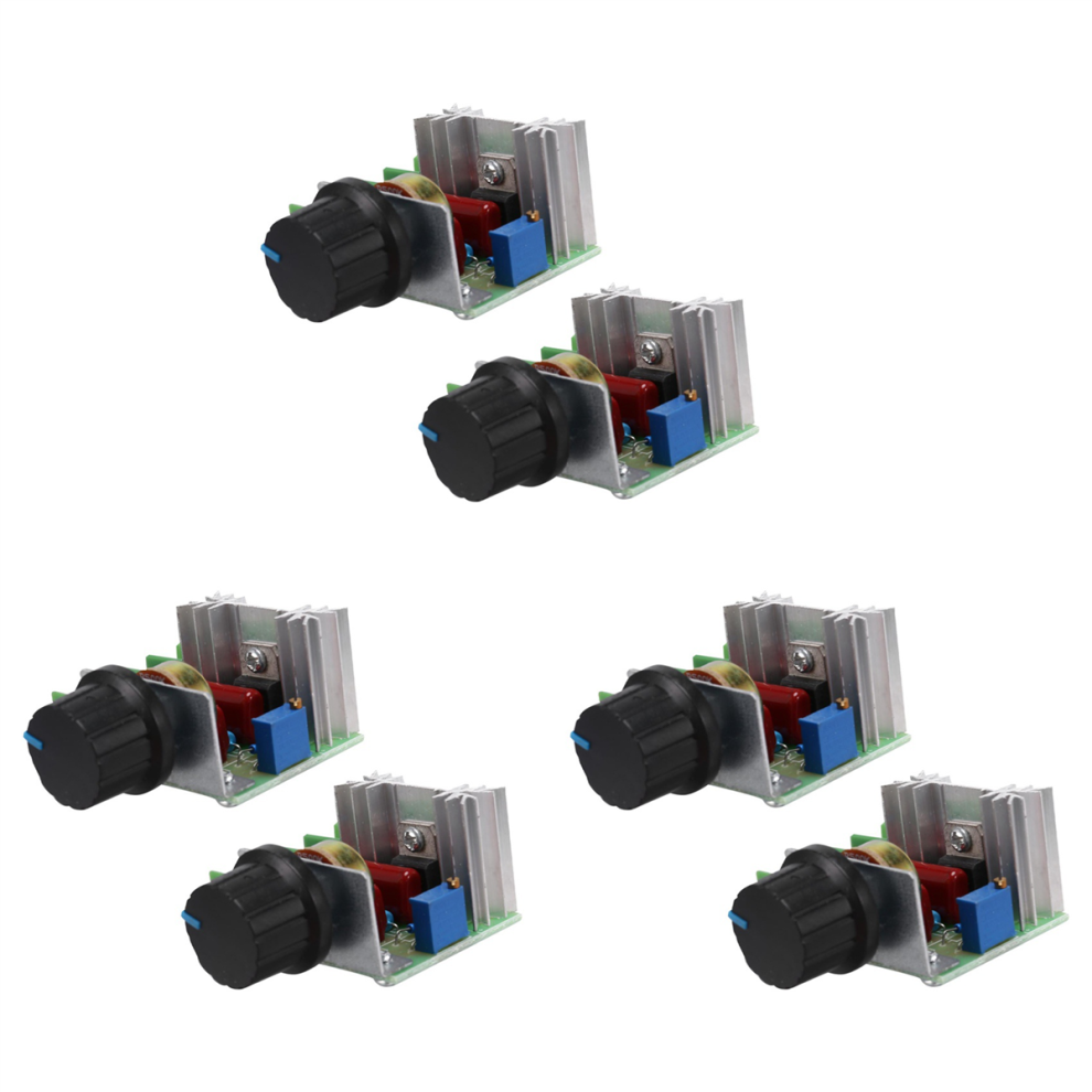 2 Pcs Speed Controller For Ac Motor Ac 220V 2000W Thyristor Motor 4712314192420
