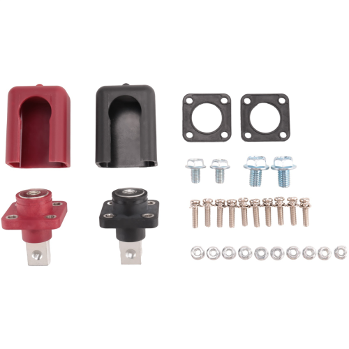 2 Pcs 200A All-Copper Lithium Battery Post High-Current Copper(A) 2