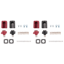 2 Pcs 200A All-Copper Lithium Battery Post High-Current Copper(A)