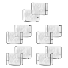 2 Pack Salon Chair Cover Protectors,Clear Square Chair Covers