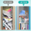 2 Pcs School Locker Shelf Organizer - Adjustable Locker Divider Mate 6