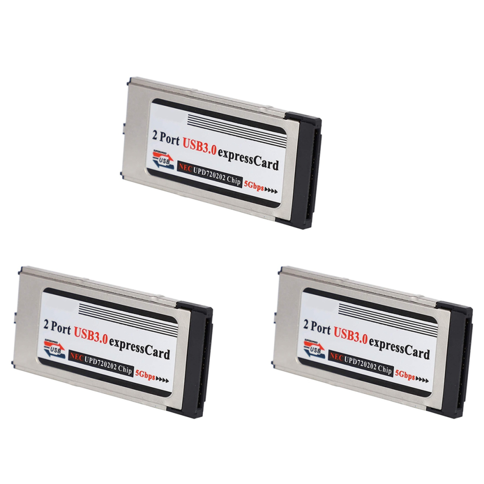 2 Port Usb 3.0 Express Card 34Mm Slot Express Card Pcmcia Adapter 4712314101422