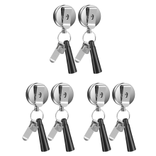 2 Pack Heavy Duty Retractable Pull Pen Pencil Holder Universal