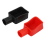 2 Pcs Battery Positive and Negative Protective Covers,Rubber Sleeves 3