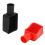 2 Pcs Battery Positive and Negative Protective Covers,Rubber Sleeves 6