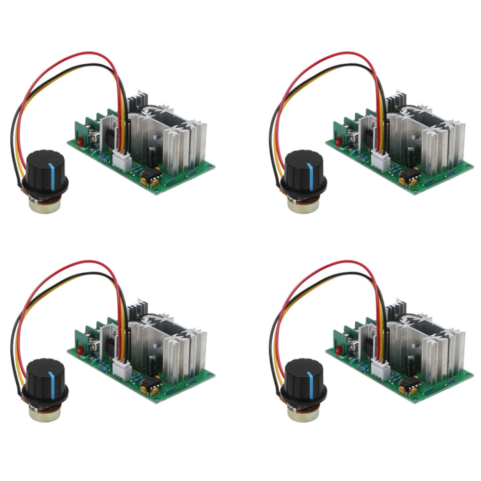20A Pwm Dc Speed Controller 12V 24V 36V 48V With Potentiometer Switch 4712314194042