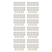 20 Pcs Lyre Harp Tuning Pin Nails with 20 Pcs Rivets Set