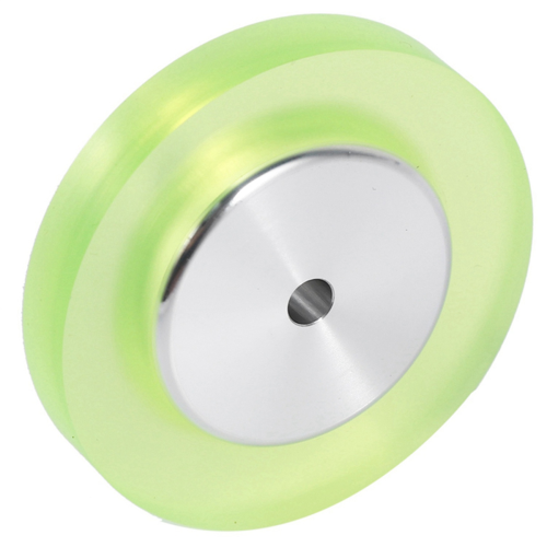 200mm Aluminum Polyurethane Industrial Encoder Wheel Measuring Wheel 2