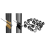 20 Pack 5/16Inch ID Black Angle Washers for Cable Railing Posts 2