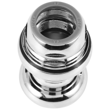 Fone de ouvido para bicicleta de corrida com engrenagem fixa de 22,2 mm e 1 polegada, prata