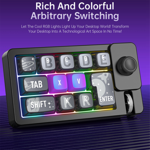2.4G Wired Hot-Swap Macro Definition Mechanical Gaming Keyboard B 1