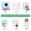 20PCS Mini Printer Paper, Self-Adhesive, Black on White, 5.7 x 2.5cm 4