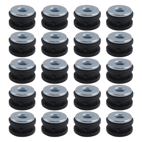 20 stuks rubberen grommets voor motorfiets - set
