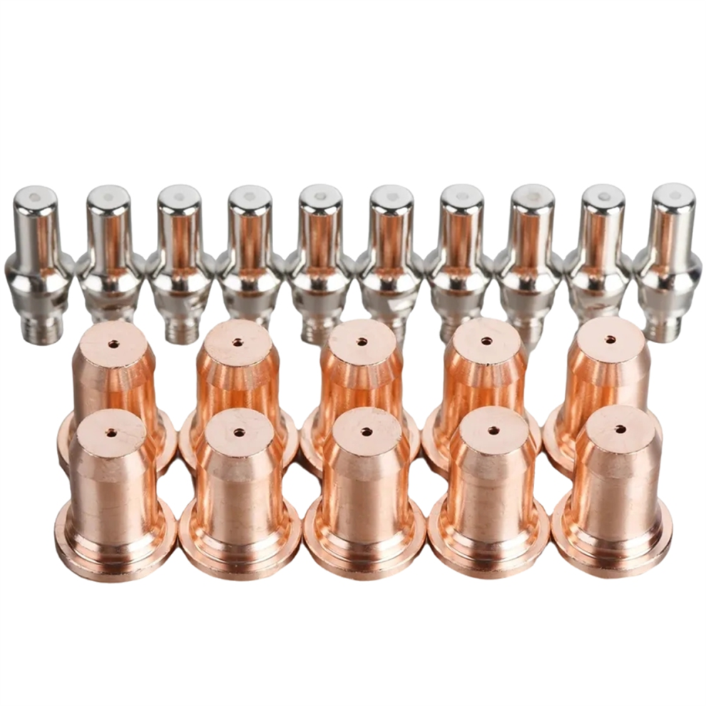 20Pcs -60 Pt-60 -40 Pt40 Electrode 52582 Nozzle 1.1Mm (60A) 4712314103525