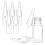 20Pcs Nasal Bottle, 10ML Clear Small Empty Nose Bottle 3