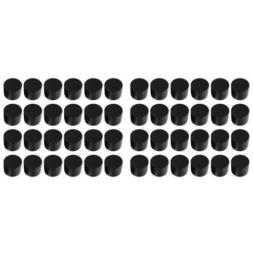 24Pcs Black Candle Tins, 4Oz Empty Candle Tin for DIY Candles Making