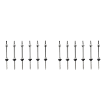 25cm Solar Hanger Bolts Solar Panel Roof Mounting Screws M10, 6Pcs