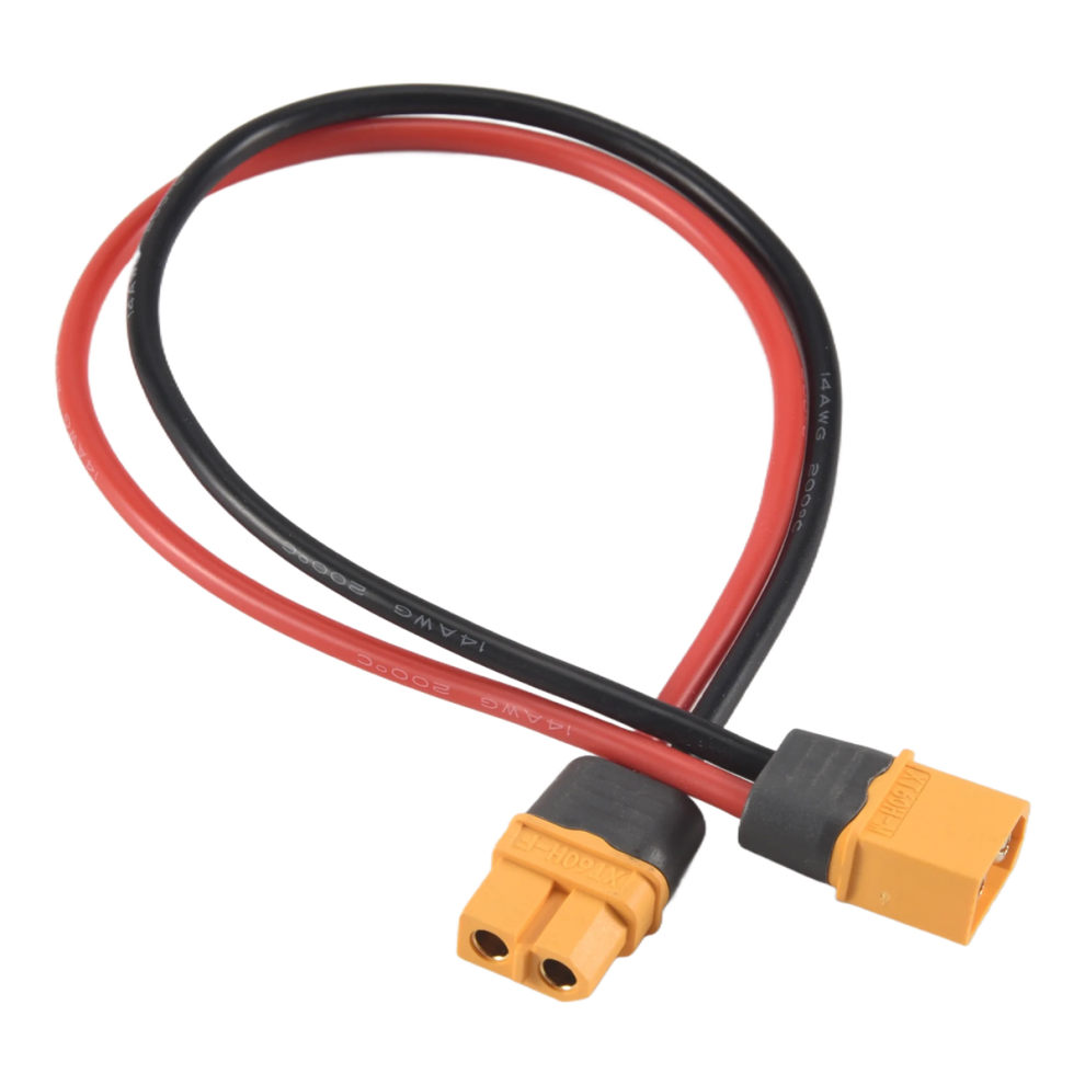 28Cm 11" Xt60 Xt-60 Male Female Plug Connector Adapter For Rc Battery 4712314106847