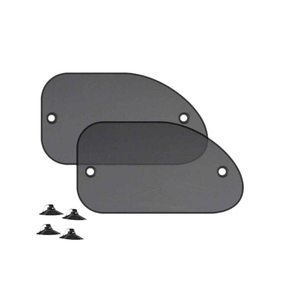 2Pcs 25.59X14.96 Inch Car Sun Shade For Side Window With Suction Cups 4712314108957