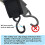 2-Pack Boat Trailer Tie-Down Straps,2in x 4Ft Adjustable with Buckle 4