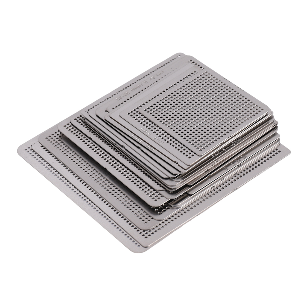 27Pcs Universal Direct Bga Heating Stencil Fixture For Smt Smd Chips 4712314176499