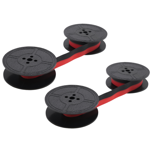 2Pack Typewriter Ribbon Twin Spool Red & Black for Most Typewriter 2