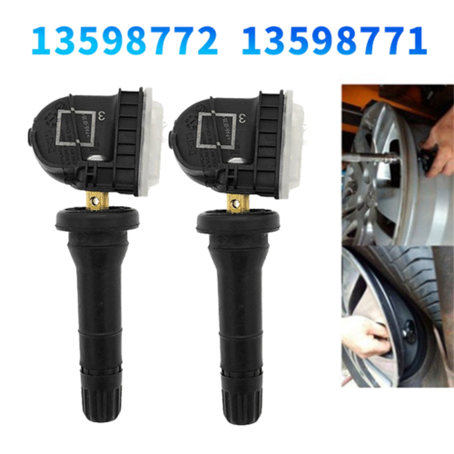 2 peças Sensor TPMS 315 MHz 13598771 13598772 para 1